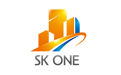 SK ONE様（駅前再開発、不動産管理 等）のロゴ