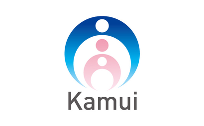 カムイ株式会社様のロゴ（建材材料の販売・内装工事）