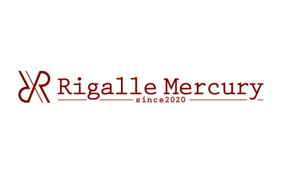Rigalle Mercury様のロゴ（アウトドアのキャンプ用品の販売）